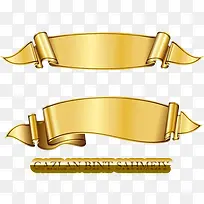手绘金色标签素材-空若网 手绘金色标签素材-空若网