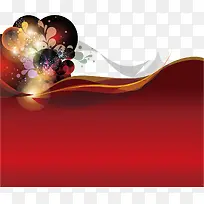 新年红色背景矢量小年素材-空若网 新年红色背景矢量小年素材-空若网