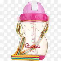 粉色可爱女孩吸管杯-空若网 粉色可爱女孩吸管杯-空若网