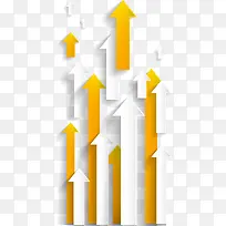 矢量手绘橙色箭头-空若网 矢量手绘橙色箭头-空若网