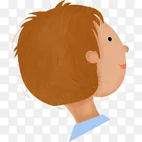 高清摄影手绘卡通大头男孩-空若网 高清摄影手绘卡通大头男孩-空若网