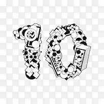 数字10-空若网 数字10-空若网