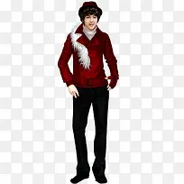 手绘冬日男装促销-空若网 手绘冬日男装促销-空若网