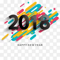 彩色线条和2018-空若网 彩色线条和2018-空若网