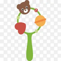 摇铃png矢量素材-空若网 摇铃png矢量素材-空若网