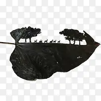 ����Ҷ�Ӳ廭-������