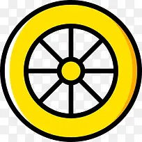 合金车轮图标-空若网 合金车轮图标-空若网