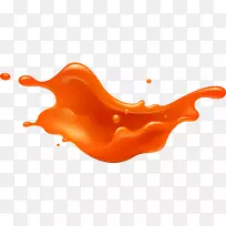 橙色贴纸颜色塑料白色-橙色飞溅-空若网 橙色贴纸颜色塑料白色-橙色飞溅-空若网