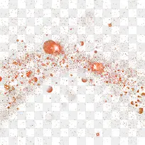 橙色简约沙尘光芒漂浮素材-空若网 橙色简约沙尘光芒漂浮素材-空若网