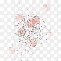 橙色简约圆圈沙尘漂浮素材-空若网 橙色简约圆圈沙尘漂浮素材-空若网