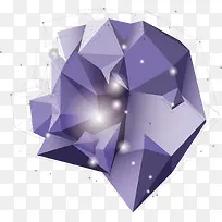 时尚紫色三维立体纹理元素-空若网 时尚紫色三维立体纹理元素-空若网