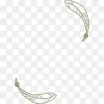 手绘羽毛底纹-空若网 手绘羽毛底纹-空若网