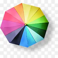 春天彩色条纹雨伞-空若网 春天彩色条纹雨伞-空若网