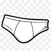 白色卡通内裤-空若网 白色卡通内裤-空若网