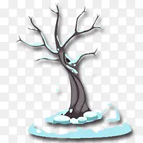 ��֦�ϵİ�ѩ-������