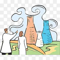科学实验插图-空若网 科学实验插图-空若网