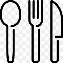 餐具图标-空若网 餐具图标-空若网