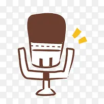 麦克风图标-空若网 麦克风图标-空若网