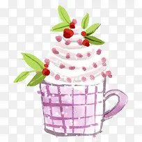 手绘蛋糕生日聚会展板-空若网 手绘蛋糕生日聚会展板-空若网