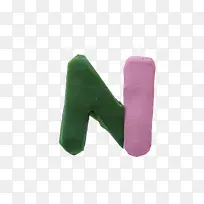 橡皮泥立体字母免抠素材-空若网 橡皮泥立体字母免抠素材-空若网