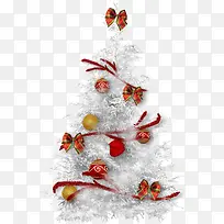 白色圣诞树-空若网 白色圣诞树-空若网