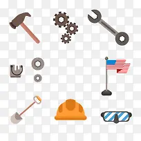 矢量劳动工具-空若网 矢量劳动工具-空若网