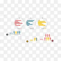 彩色商务数据图模板下载-空若网 彩色商务数据图模板下载-空若网