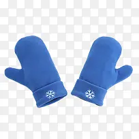 蓝色棉手套素材-空若网 蓝色棉手套素材-空若网