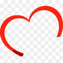 半心形橙色立体彩带装饰-空若网 半心形橙色立体彩带装饰-空若网