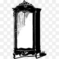 镜子png矢量素材-空若网 镜子png矢量素材-空若网