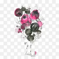 水彩植物-空若网 水彩植物-空若网