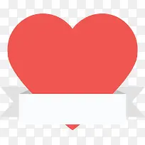 情人节红色爱心标签-空若网 情人节红色爱心标签-空若网