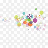 创意海报颜色多彩圆形设计-空若网 创意海报颜色多彩圆形设计-空若网