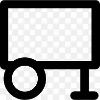 拖车图标-空若网 拖车图标-空若网