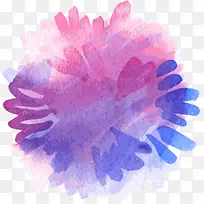 多彩水彩晕染-空若网 多彩水彩晕染-空若网