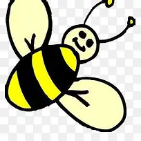 卡通蜜蜂素材-空若网 卡通蜜蜂素材-空若网