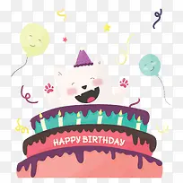 开心过生日的猫咪-空若网 开心过生日的猫咪-空若网