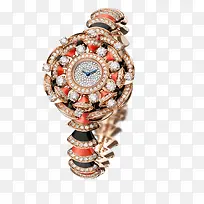 宝格丽玫瑰金珠宝镶钻腕表手表女-空若网 宝格丽玫瑰金珠宝镶钻腕表手表女-空若网