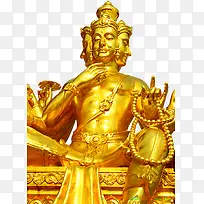 高清摄影金属质感佛像-空若网 高清摄影金属质感佛像-空若网
