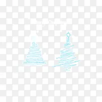 扁平化圣诞节圣诞树背景装饰-空若网 扁平化圣诞节圣诞树背景装饰-空若网