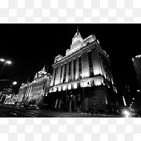 ���źڰ���¥��Ӱͼ-������