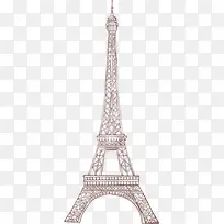 手绘铁塔-空若网 手绘铁塔-空若网