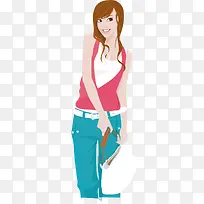 活泼时尚女孩-空若网 活泼时尚女孩-空若网