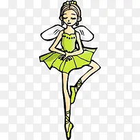 绿色花仙子-空若网 绿色花仙子-空若网