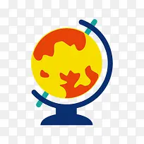 矢量地球仪素材-空若网 矢量地球仪素材-空若网