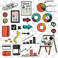 彩色数据矢量素材-空若网 彩色数据矢量素材-空若网