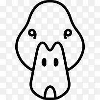 鸭图标-空若网 鸭图标-空若网