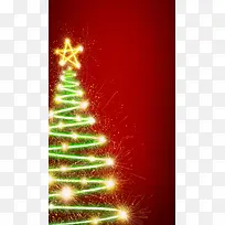 圣诞树背景-空若网 圣诞树背景-空若网