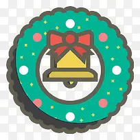 圣诞节绿色花环-空若网 圣诞节绿色花环-空若网