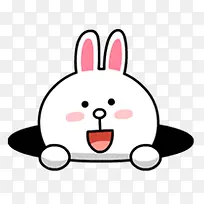 可爱兔子卡通洞穴-空若网 可爱兔子卡通洞穴-空若网